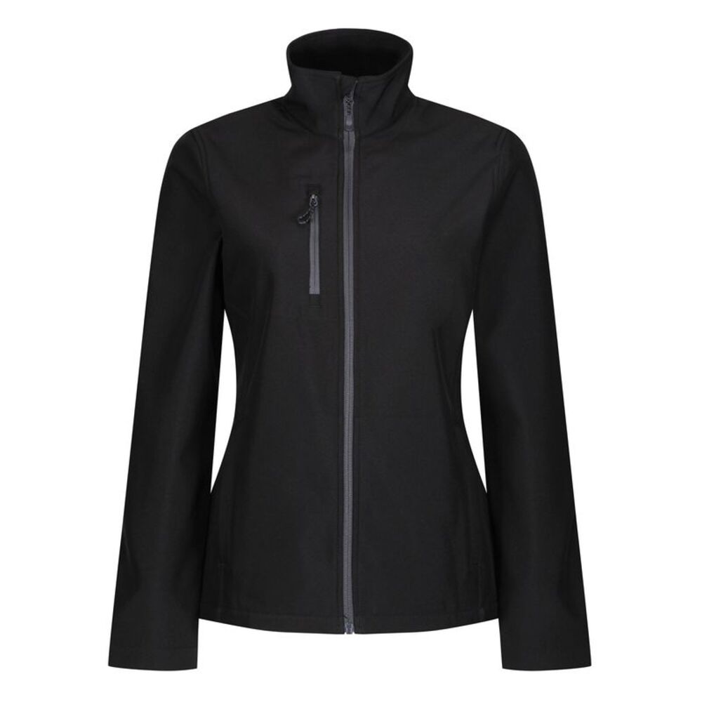 Regatta Professional Womens/Ladies Recycled Full Zip Fleece / Black